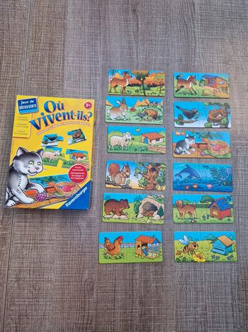 Jeu de découverte Où vivent-ils ? Ravensburger