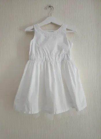 Robe blanche de baptême / mariage / cérémonie Sergent Major 3 ans