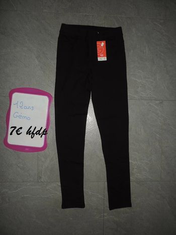 tregging gémo taille 12 ans