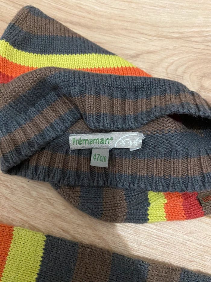 Bonnet écharpe pré maman - photo numéro 2