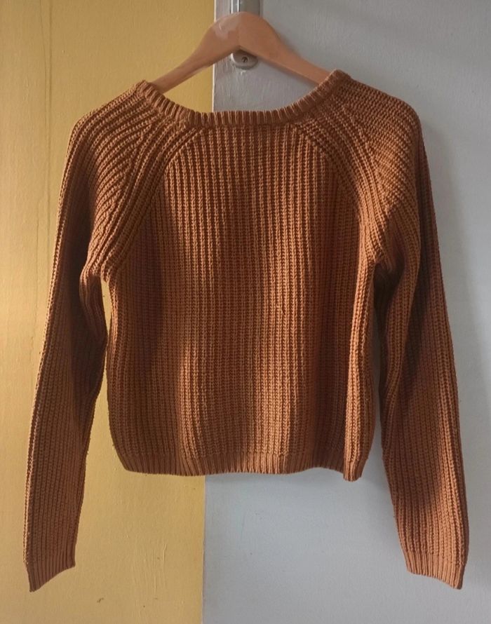 Pull d'Hiver Femme Beige & Marron 🤎🌾 - photo numéro 3