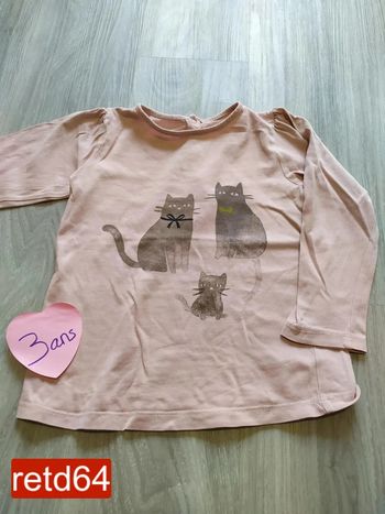 t-shirt ML 3 ans