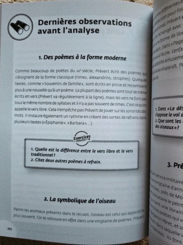 Recueil de poésies Parolesde Jacques Prévert œuvre de Troisième Folio+ Collège - photo numéro 9