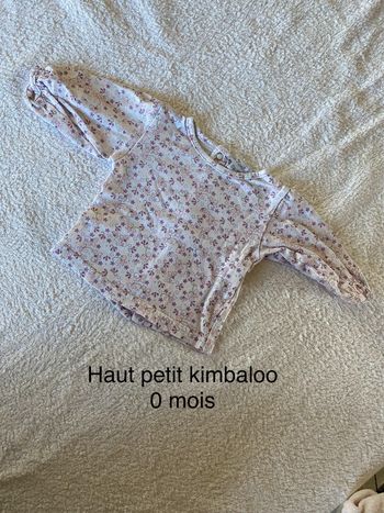 Naissance haut petit kimbaloo