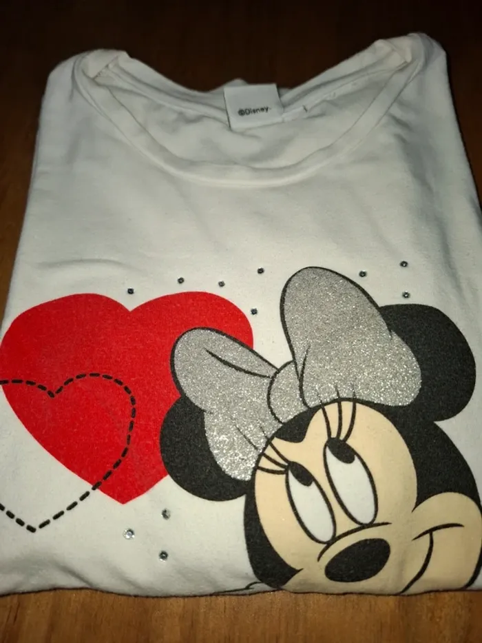 T-shirt manches longues Minnie 10 ans - photo numéro 2