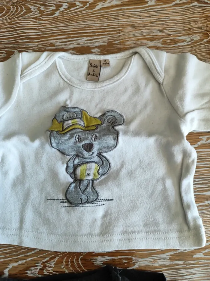 🍁 lot de 8 teeshirts manches longues taille 3 mois 🍁 - photo numéro 6