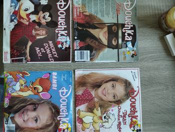 Lot de 4 vinyles disney Douchka
