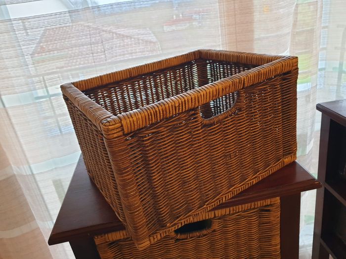 lot 2 CHIFFONNIERS 3 Tioirs en Rotin Indonésien - photo numéro 2