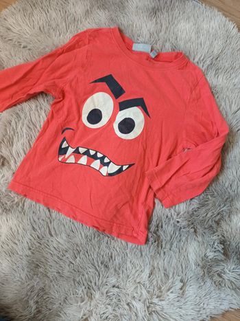 Tee-shirt visage nky taille 6 ans