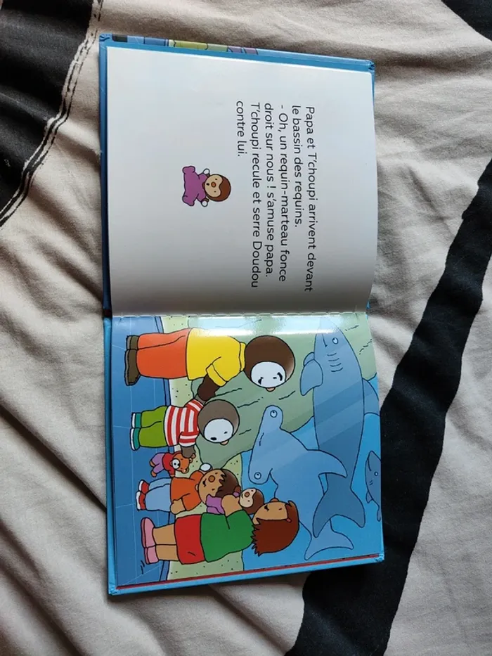 Livre T'choupi va à l'aquarium - photo numéro 4