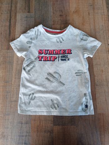 Tee-shirt cactus okaidi 8 ans