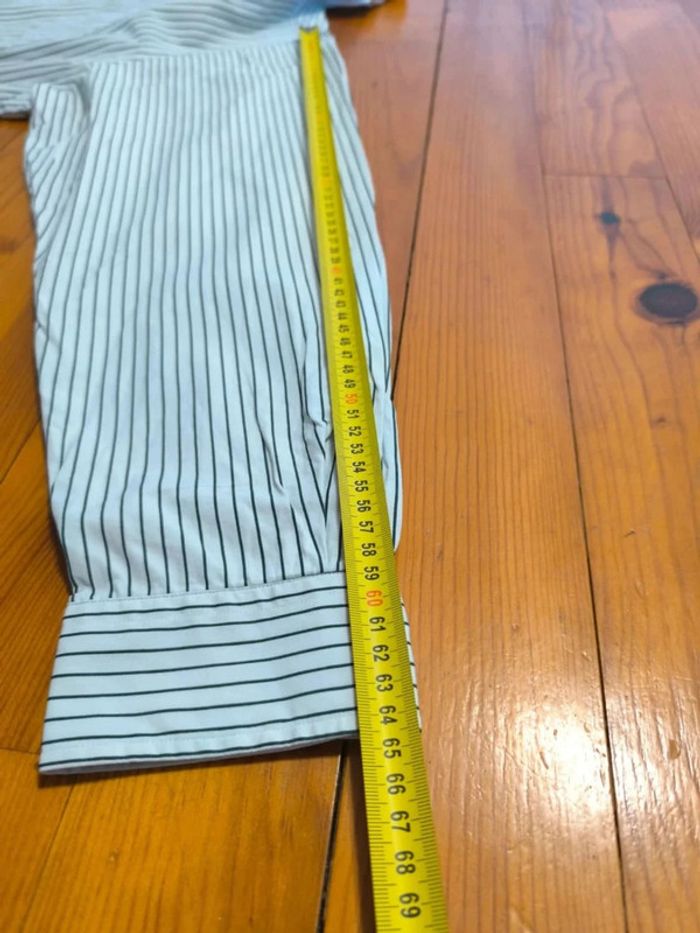 Chemise à rayures - Ralph Lauren Polo Golf - Davis - Logo brodé noir - Noir, blanc - Taille XL - photo numéro 13