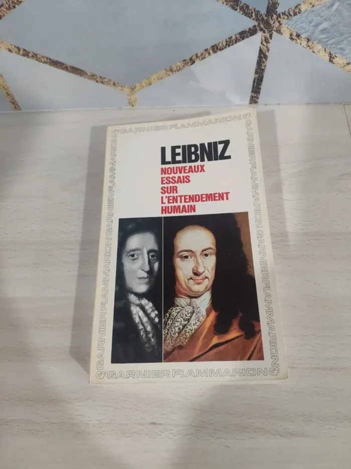 Livre poche nouveaux essais sur l'entendement humain Leibniz