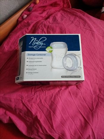 Lot de 2 récipients pour biberons nuby