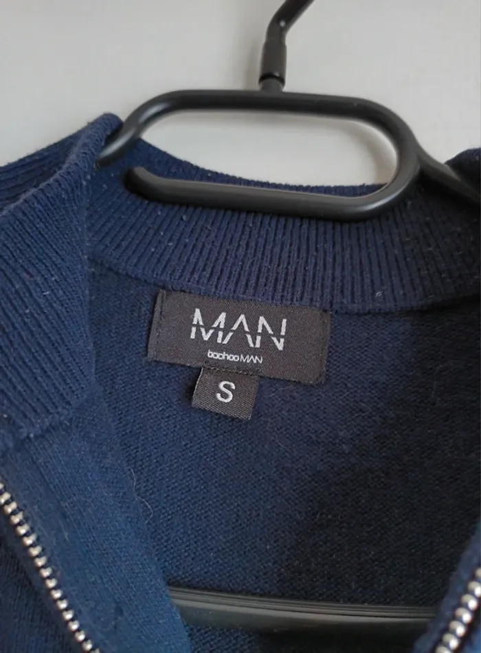 T-shirt manche courte en laine boohoo man taille S - photo numéro 2