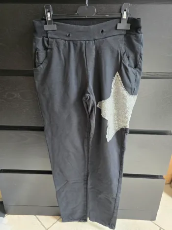 pantalon noire Giulia notte
