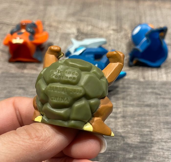 Lot n’1 : 5 Pokémon Finger Puppet Pokémons / Nintendo (Bandai 2006) - photo numéro 3