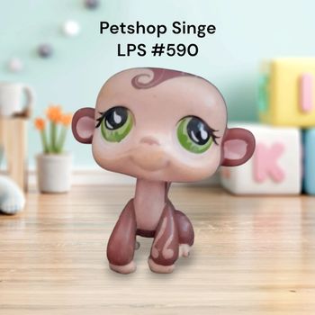 Little Petshop Singe LPS #590 Hasbro