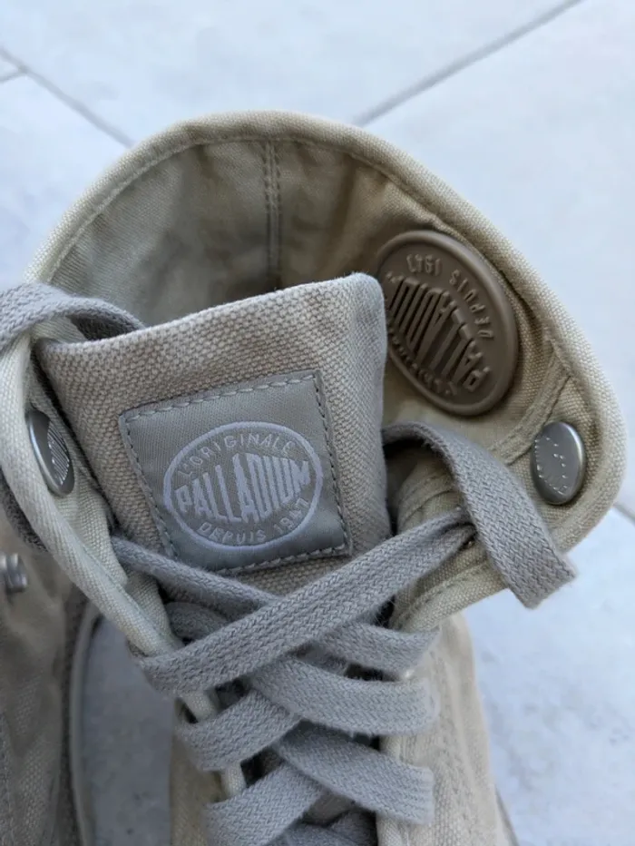 Chaussures palladium T37 - photo numéro 2