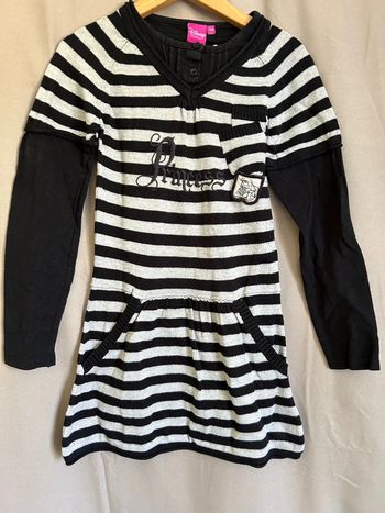 Robe laine de coton 5-6 ans princesse Disney