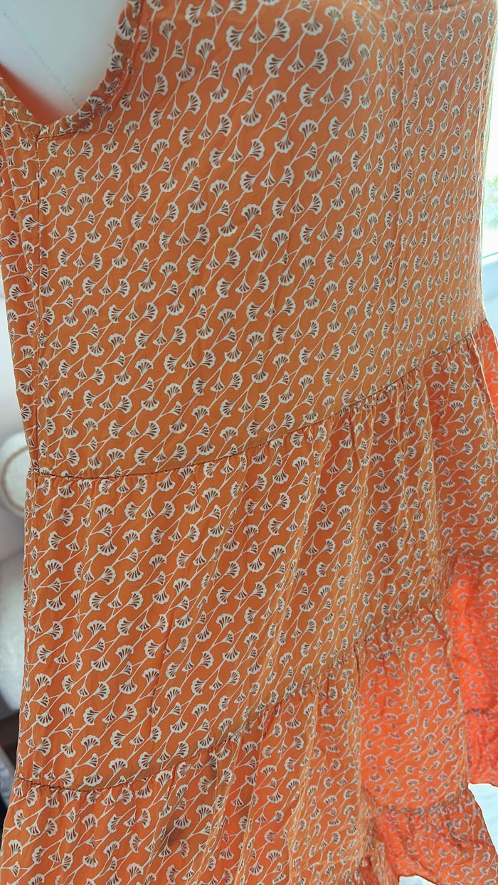 Robe évasée orange Boutique Indépendante TU - photo numéro 2
