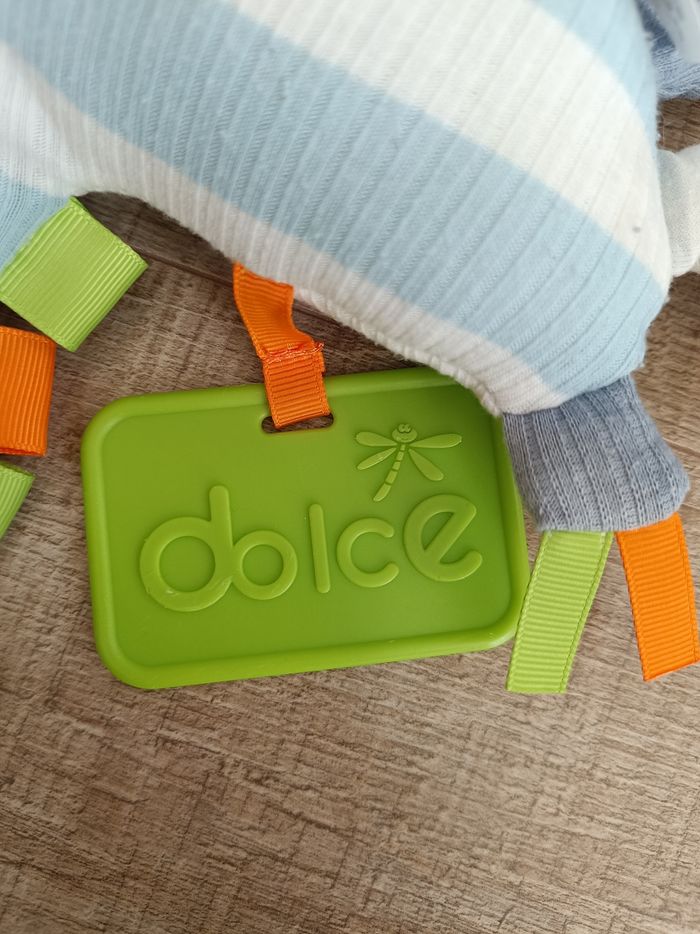 Peluche hochet zèbre dolce - photo numéro 3