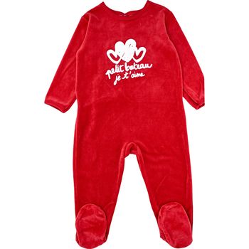 Pyjama 24 mois en velours Petit Bateau