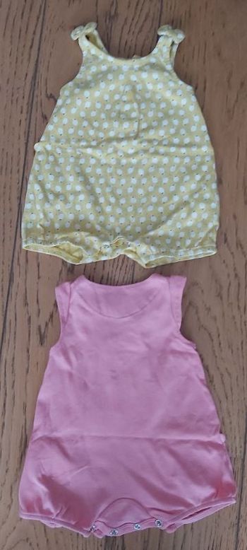 Lot de Barboteuses Neuves 1 mois