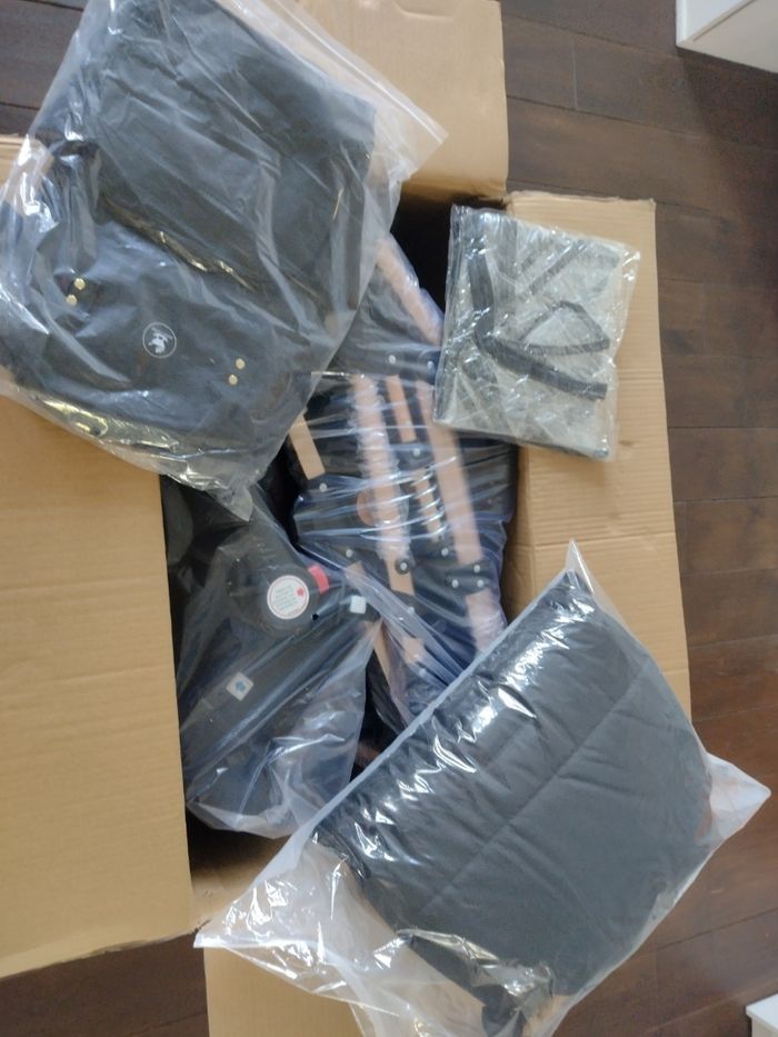 Protection de pluie neuve  pour poussette et siège auto - photo numéro 2