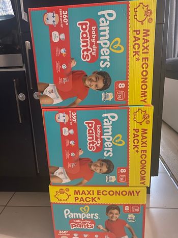 Pampers pants taille 8