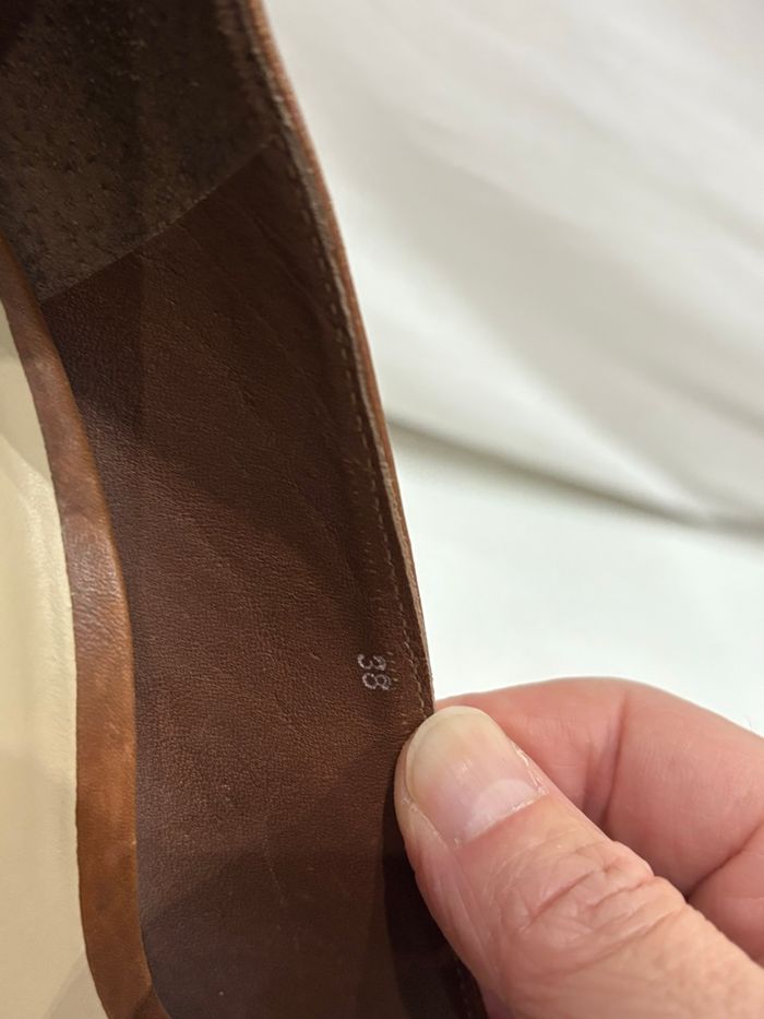 Escarpins San Marina camel taille 38 - photo numéro 3