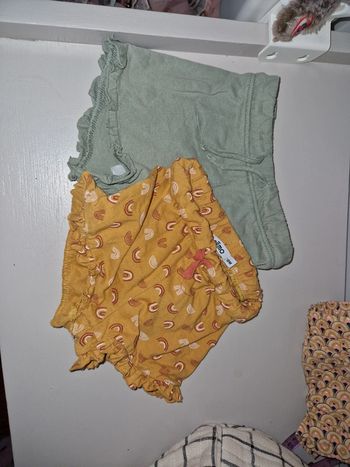 Lot de 2 shorts fille