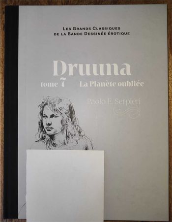 Druuna Tome 7 La planète oubliée (grands classiques BD érotique)
