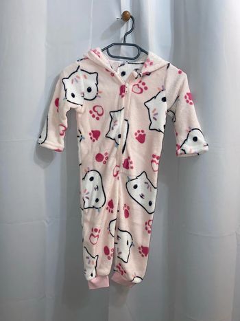 Pyjama combinaison polaire rose Gabby Chat Kiabi taille 3 ans neuf - n98k