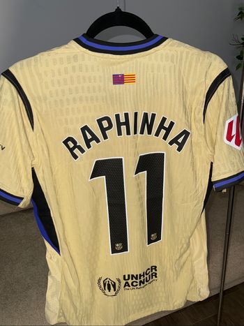 Maillot de foot version joueur Barcelona Raphinha