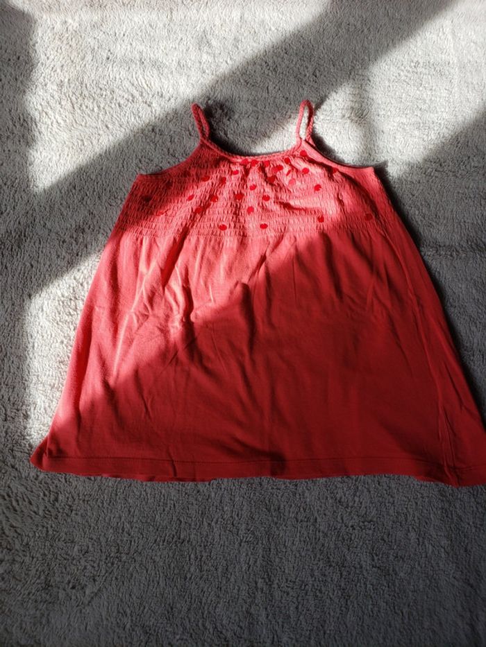 Tunique débardeur avec sequins taille 8 ans