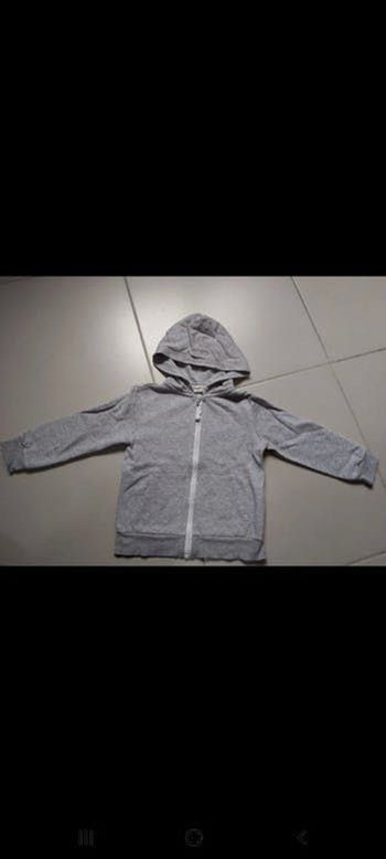 Gilet zippé à capuche 98/104 2ans/4ans