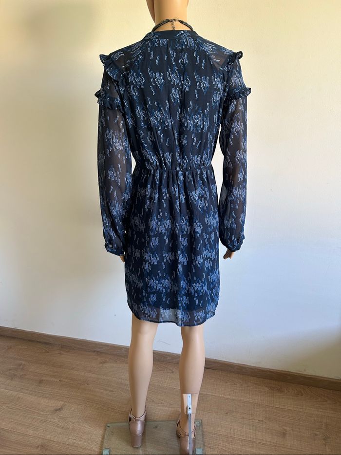 Robe bleue à manches longues An’ge taille 1 jamais portée - photo numéro 6