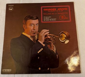 Vinyle 33 Tours, Georges Jouvin Trompette d'or