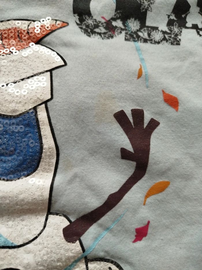 Pyjama Olaf à sequins 8 ans - photo numéro 2