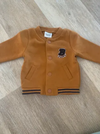 Veste teddy moutarde – Tape à l’Œil – 3 mois (59 cm)