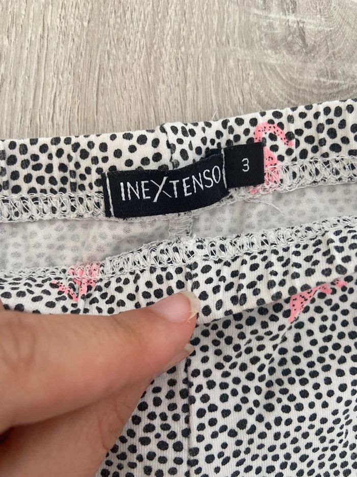 Lot 3 legging court corsaire taille 3 ans basic pour été mi saison - photo numéro 3