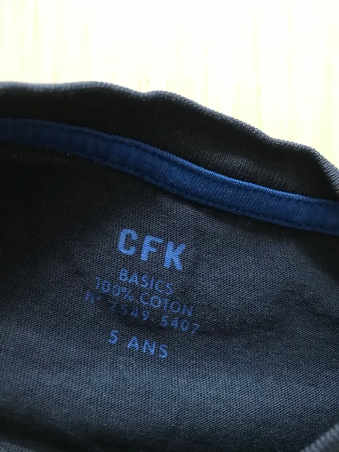 Tshirt imprime baleine 5 ans - photo numéro 3