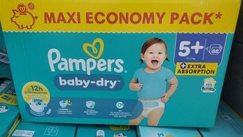 Couches Pampers Taille 5+, 88 Couches.