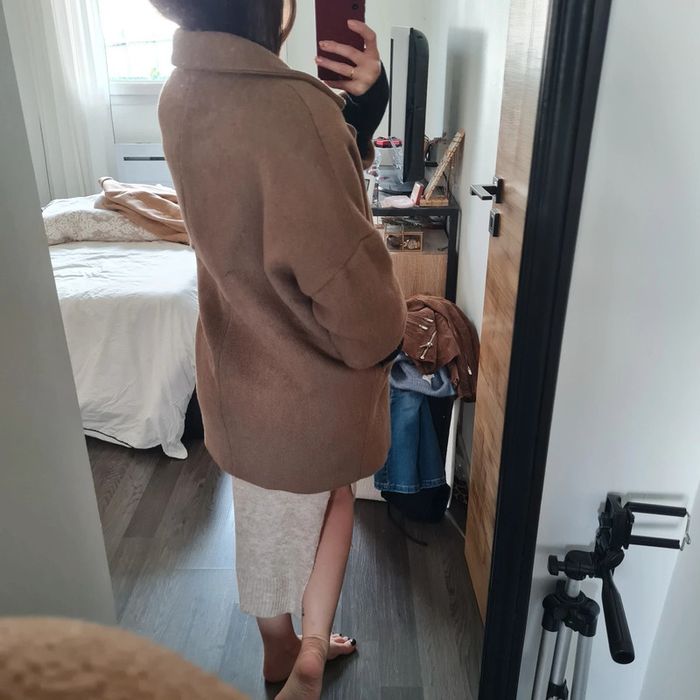 Manteau caban marron 🤎 - photo numéro 5