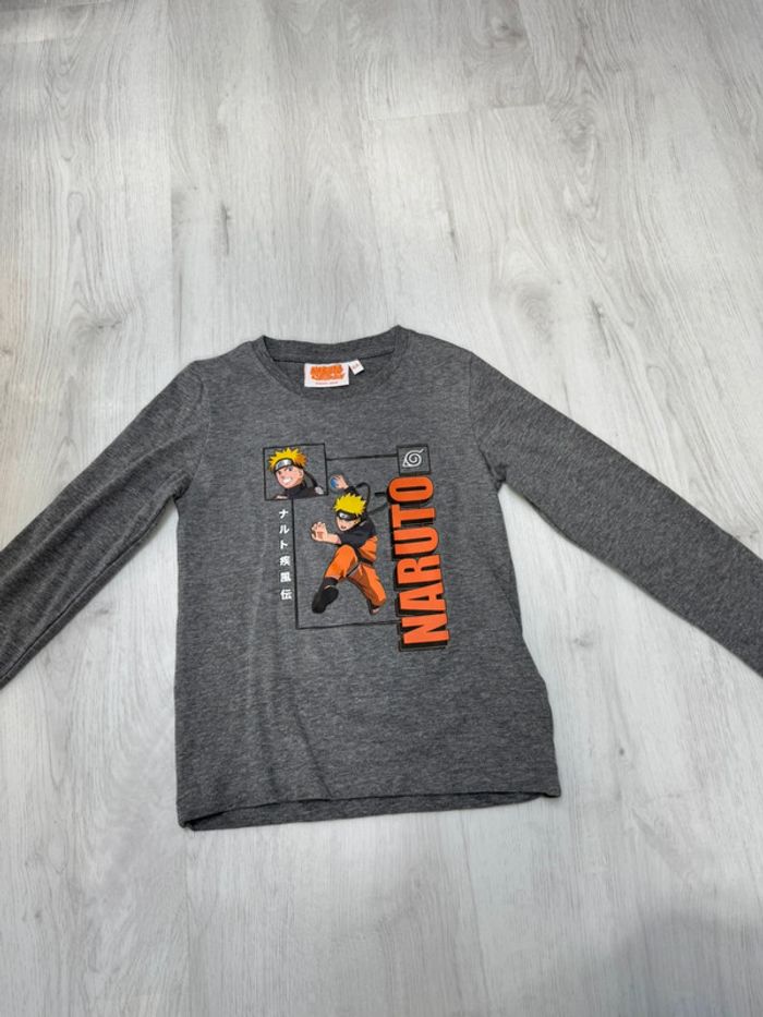 TEE shirt manches longues Naruto 6 ans