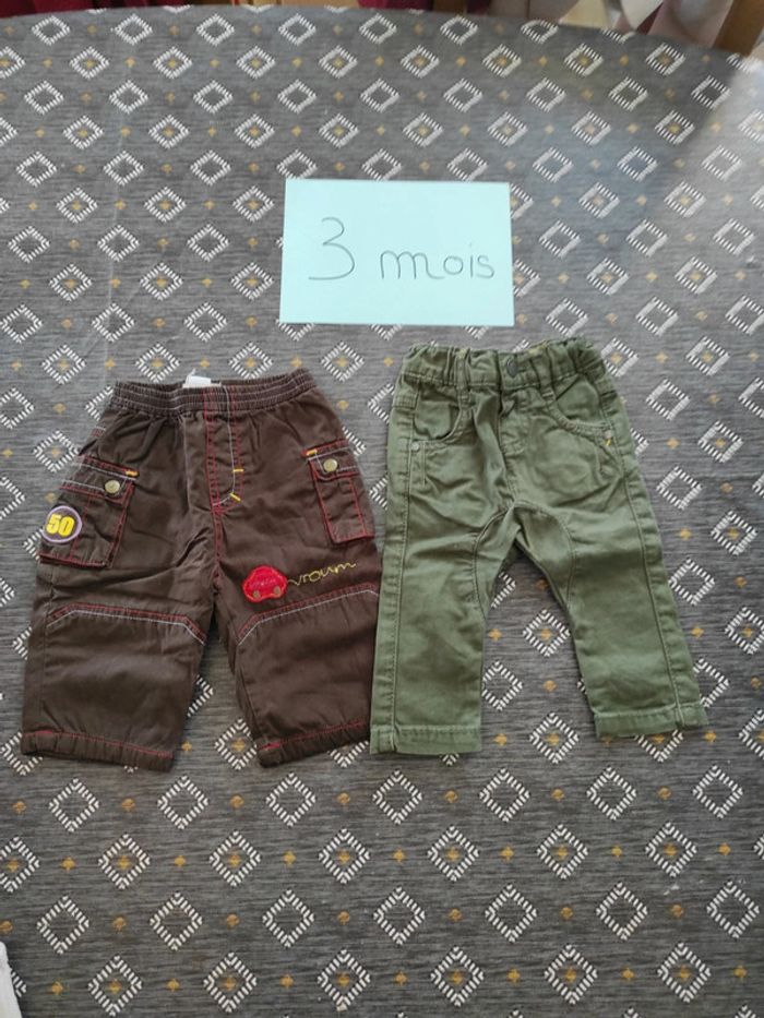 Lot jean et pantalon 3 mois - photo numéro 2