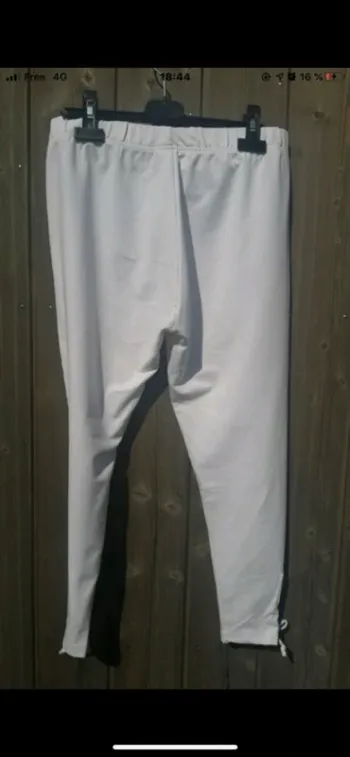 Legging corsaire 3/4 MSmode blanc taille L XL