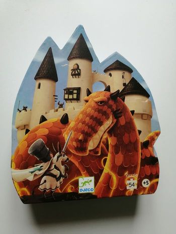 puzzle le château au dragon