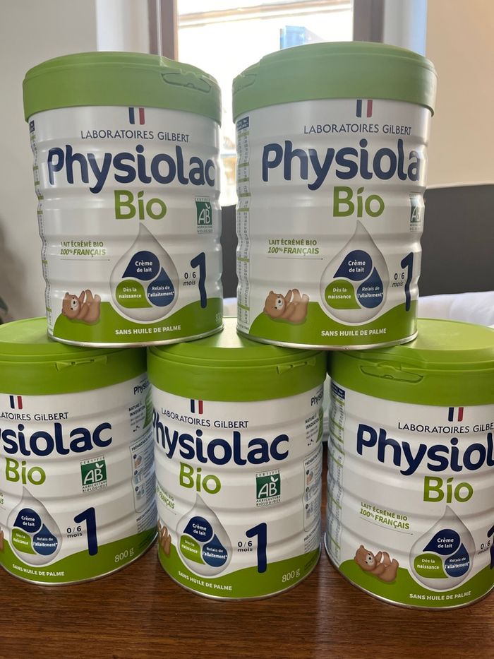 Physiolac Bio 1 - 5 pots neufs - photo numéro 2